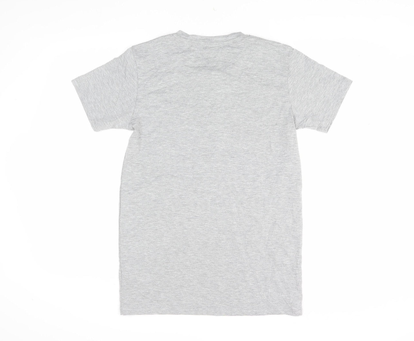 Intense Men's Grey Crew Neck Short Sleeve T-Shirt, Size S