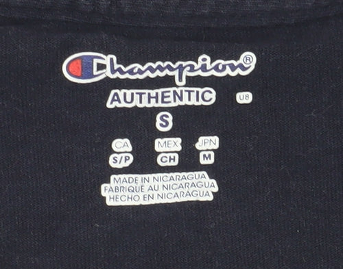 Champion Men's Black S Harvard College Graphic T-Shirt