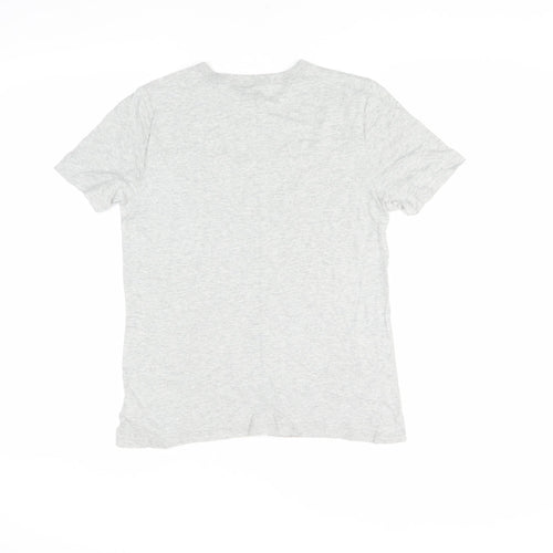 GAP Kids Boys Grey Graphic T-Shirt Size L Casual Comfort