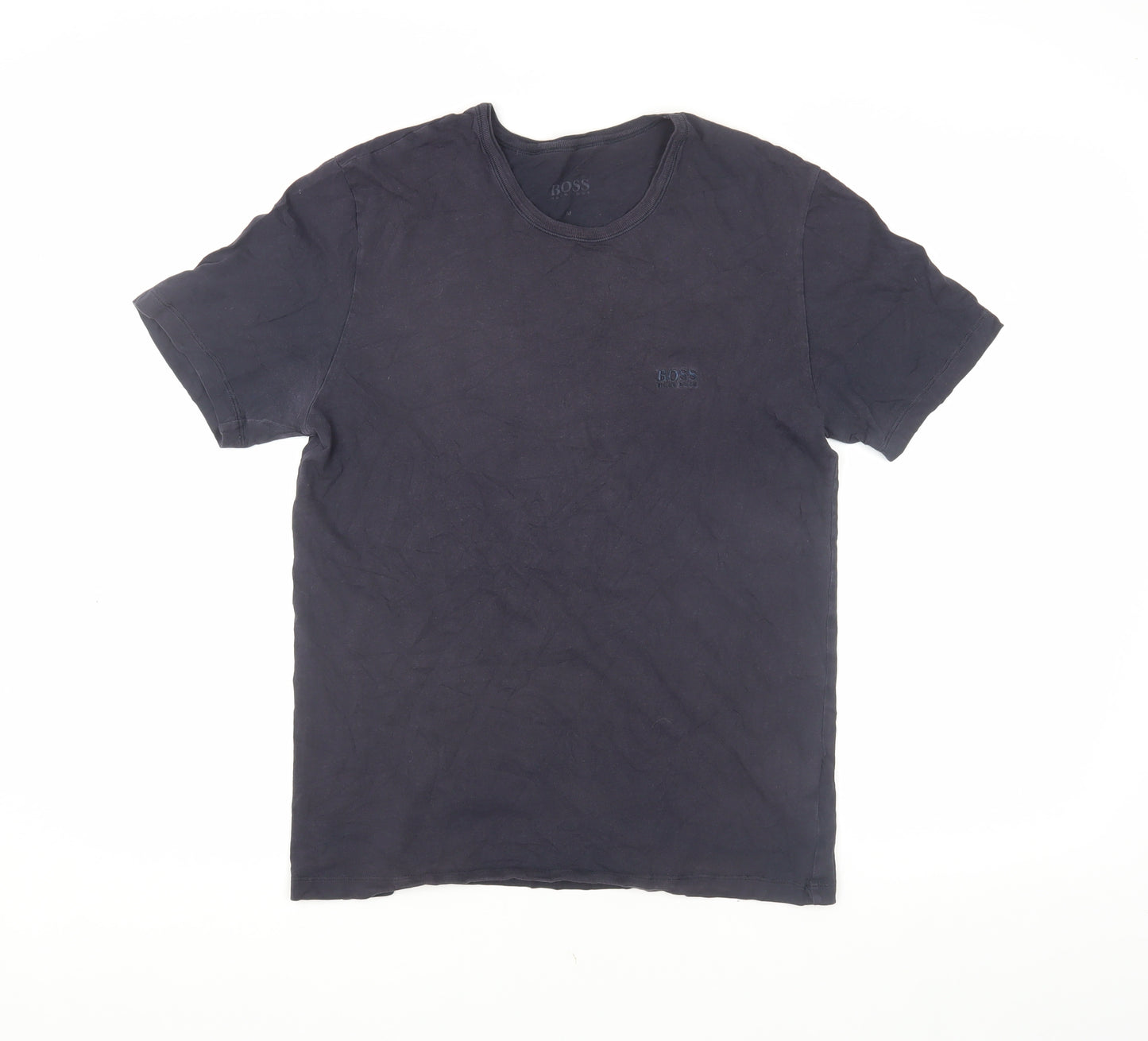 Hugo Boss Men's Black T-Shirt M Crew Neck Logo