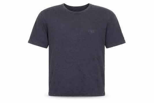 Front view of Hugo Boss Men's Black T-Shirt M Crew Neck Logo