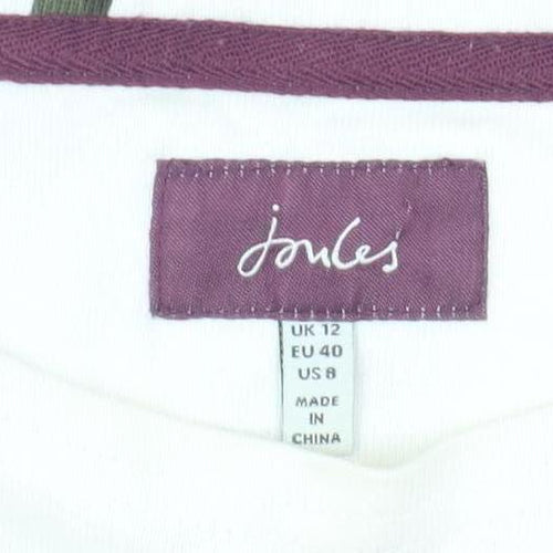 Joules Women's Multicoloured Floral T-Shirt 12
