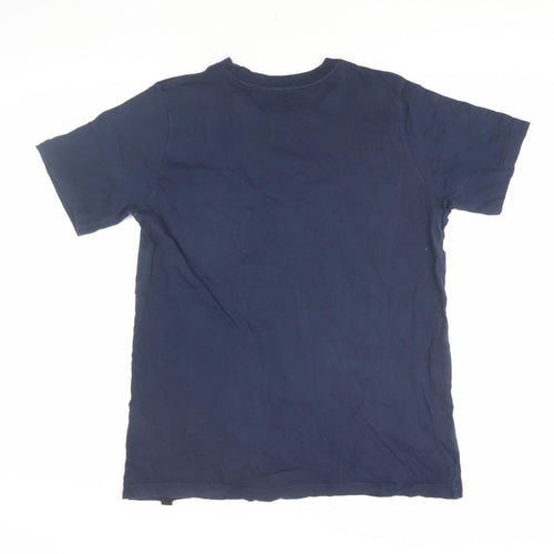Nike Boys' Blue Barça Graphic T-Shirt, XL, Sporty Style