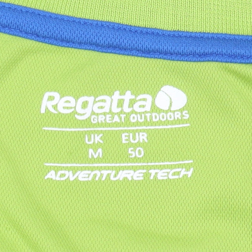 Regatta Men's Green Medium Polo Shirt Adventure Tech