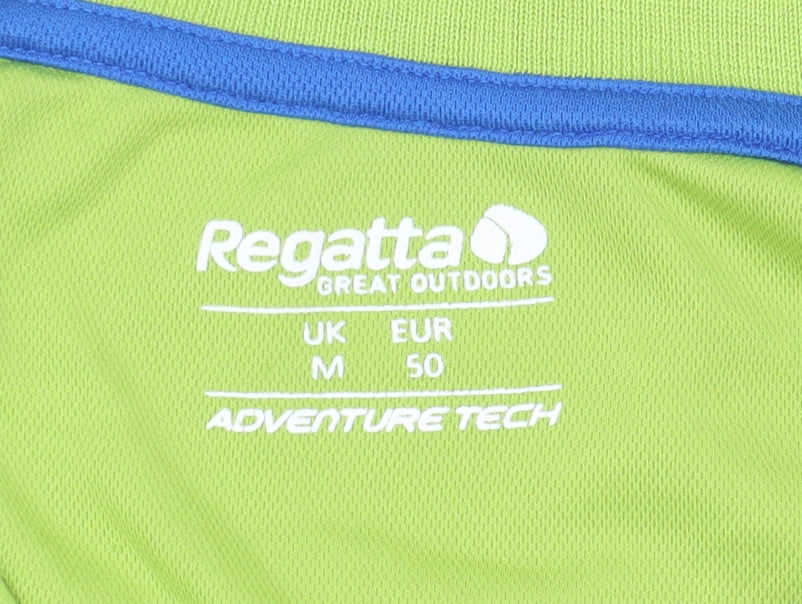 Regatta Men's Green Medium Polo Shirt Adventure Tech
