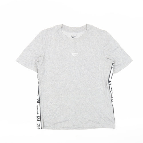 Reebok Unisex Grey M Crew Neck T-Shirt