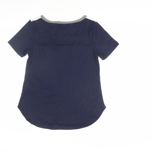 Oasis Women's Multicoloured XS Colourblock T-Shirt