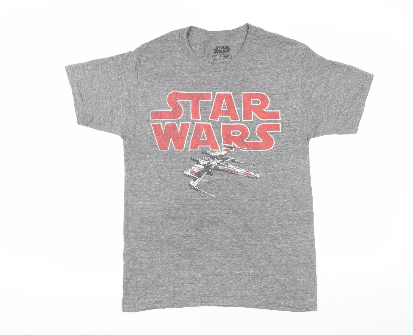 Star Wars Men's Grey Graphic Print T-Shirt - M
