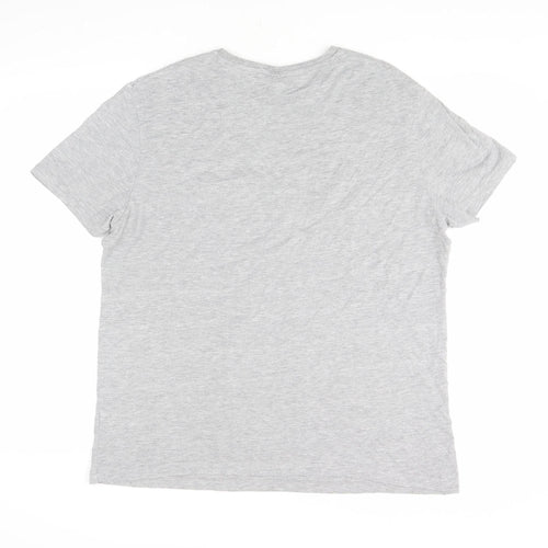 Star Wars Men's Grey Graphic Print T-Shirt Large
