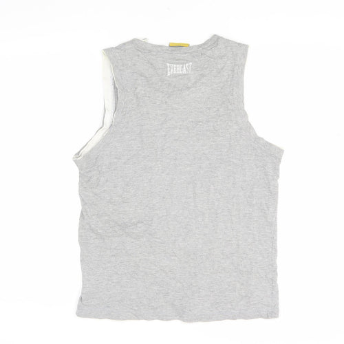 Everlast Grey XS Unisex Tank Top Sleeveless Sports