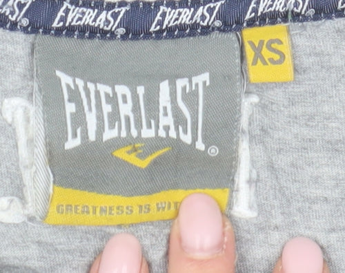 Everlast Grey XS Unisex Tank Top Sleeveless Sports
