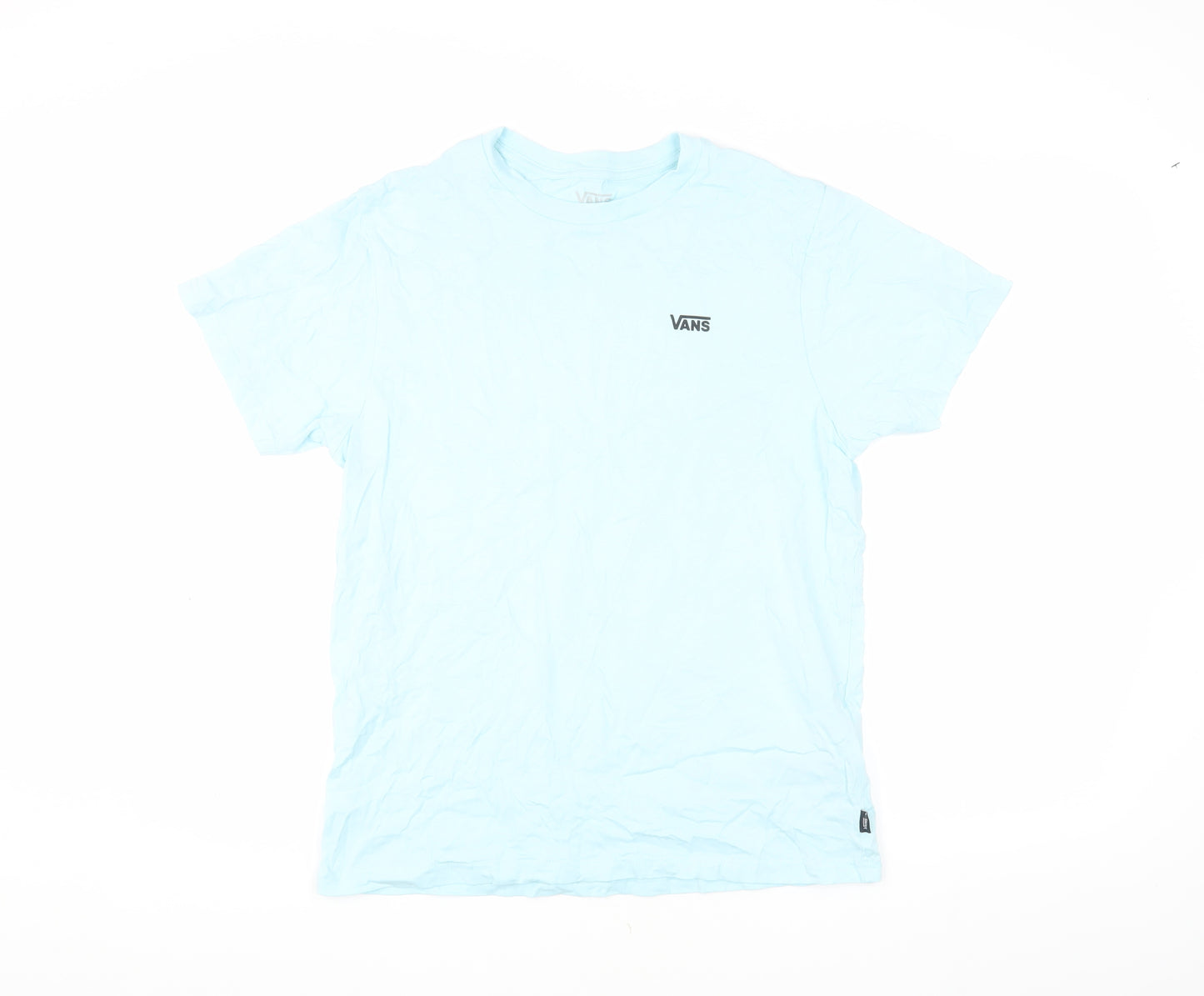 Vans Men's Medium Blue Lightweight Cotton T-Shirt