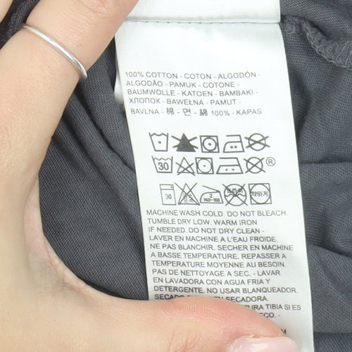 Levi's Unisex Grey S Relaxed Fit Jersey T-Shirt