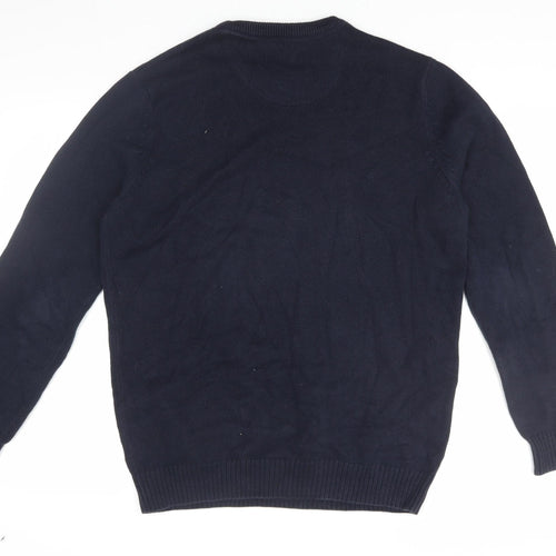 Maine New England Men's Navy Pullover Jumper M
