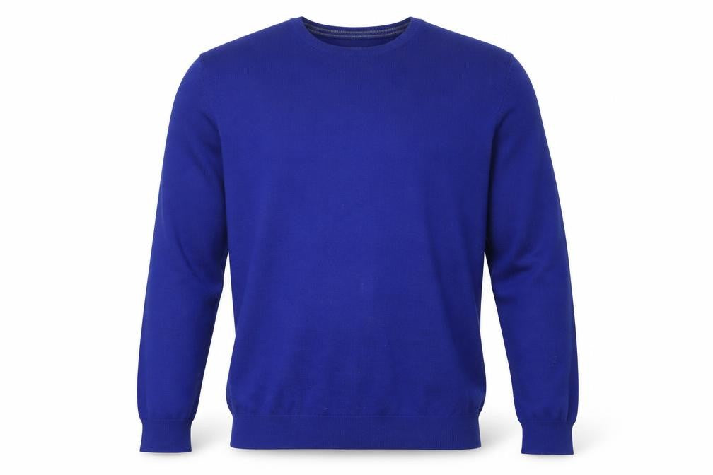 Front view of Lachlan Men's Blue jumper M