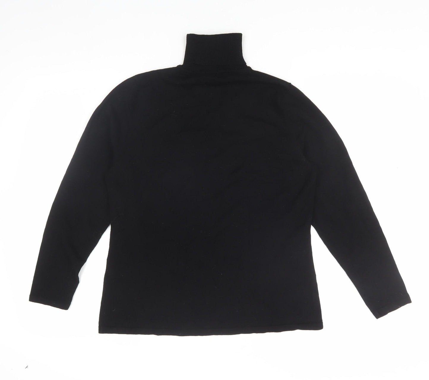 Windsmoor Women's Black High Neck Blouse, M