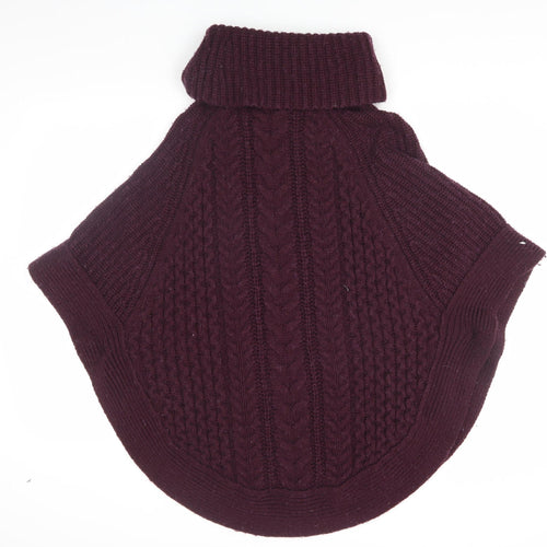 Joules Women's Purple Cape Roll Neck Knit S/M