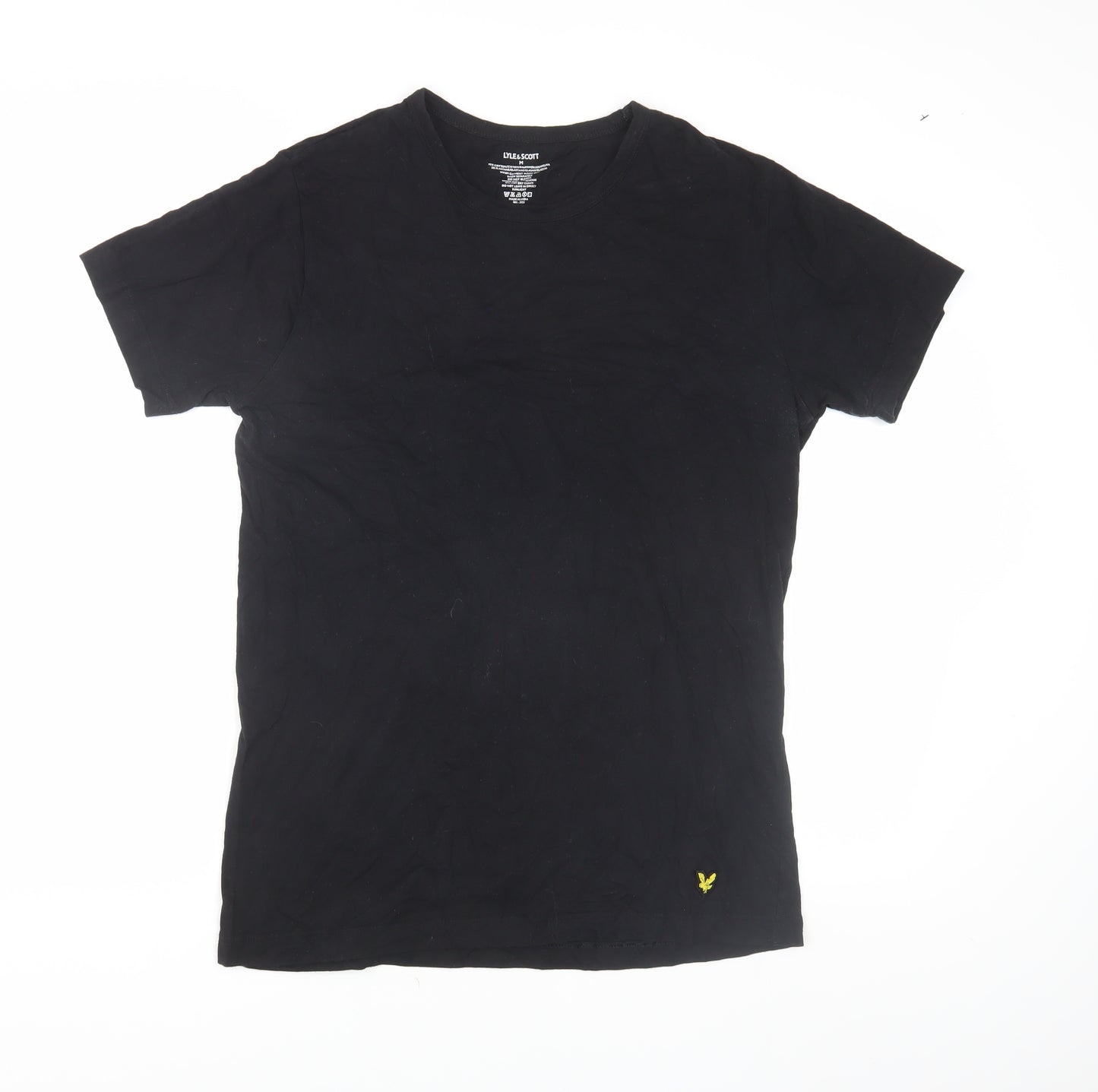 Lyle & Scott Men's Black Crew Neck T-Shirt M