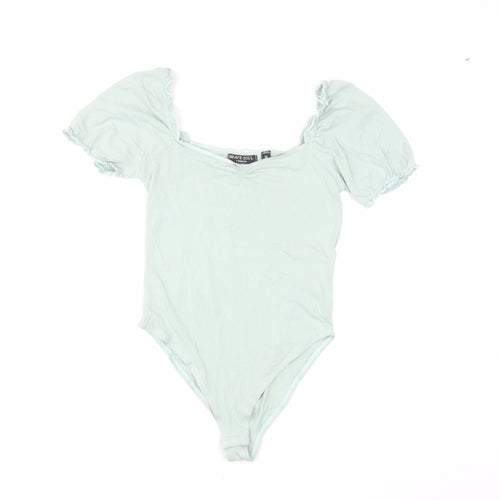 Brave Soul Women's Green Bodysuit, M, Casual Jersey