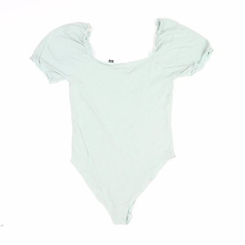 Brave Soul Women's Green Bodysuit, M, Casual Jersey