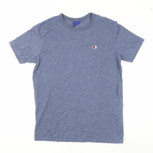 Champion Men's Blue Medium Crew Neck T-Shirt