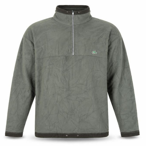 Le Shark Men's Green 1/4 Zip Fleece Sweatshirt M
