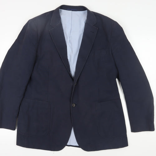 Austin Reed Men's Navy Blue 2XL Blazer