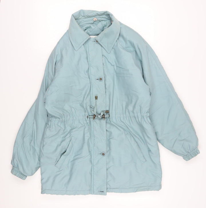 Berkertex Women's Blue Parka Jacket Size 10