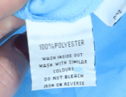 Finery Women's Blue A-Line Midi Dress Size 12