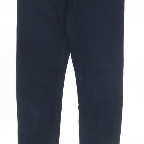 Reserved Women's Black Skinny Trousers Size 6 Cotton