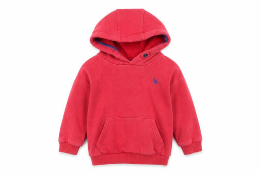 Front view of Next Red unisex baby jumper, 12-18 months