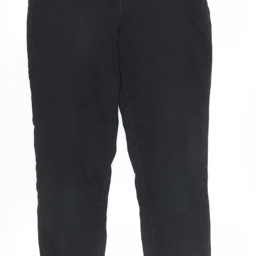 M&Co Women's Black Skinny Jeans Size 12 Slim Fit