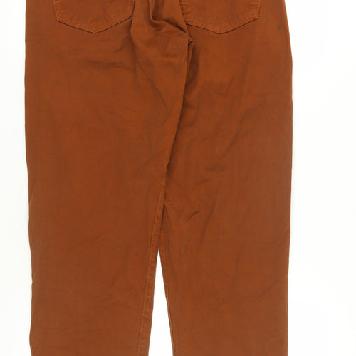 Jack & Jones Men's Brown Straight Jeans 33 Regular Fit