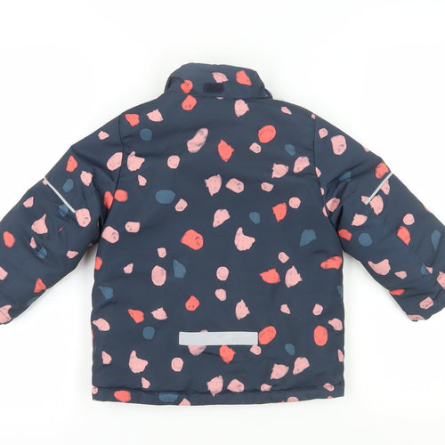 H&M Girls Multicoloured Puffer Jacket, 4 Years, Reflective