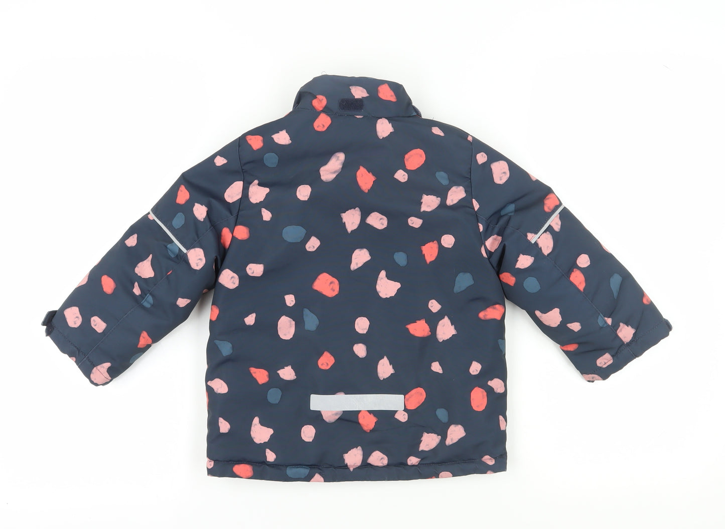 H&M Girls Multicoloured Puffer Jacket, 4 Years, Reflective