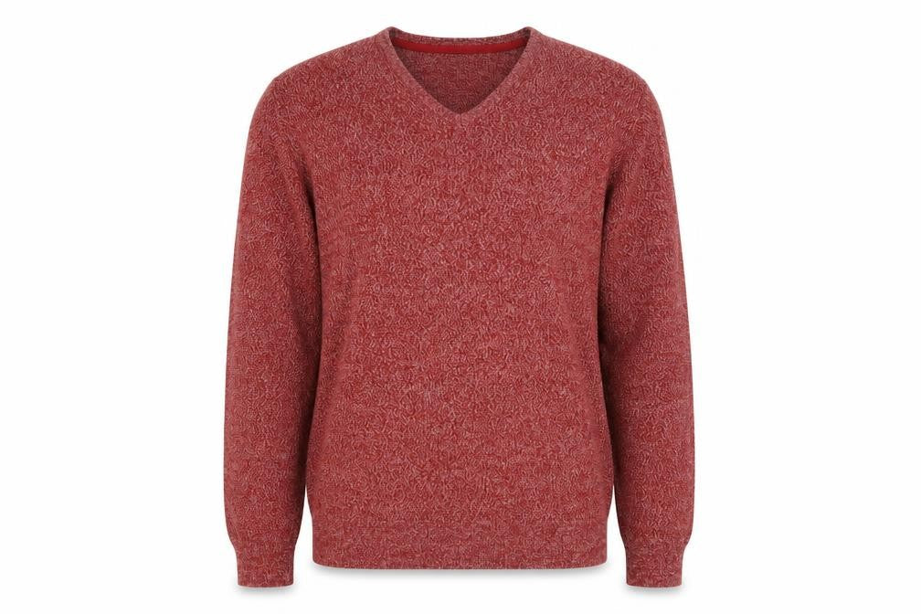 Front view of Marks & Spencer Men's Red jumper L