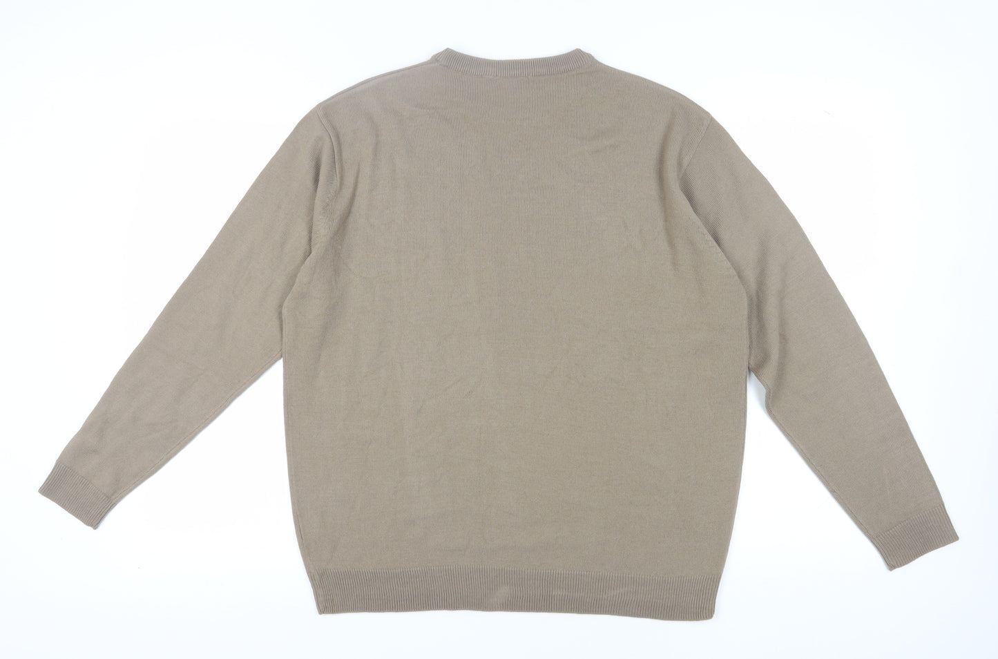 Boston 103 Men's Beige Pullover Jumper, L