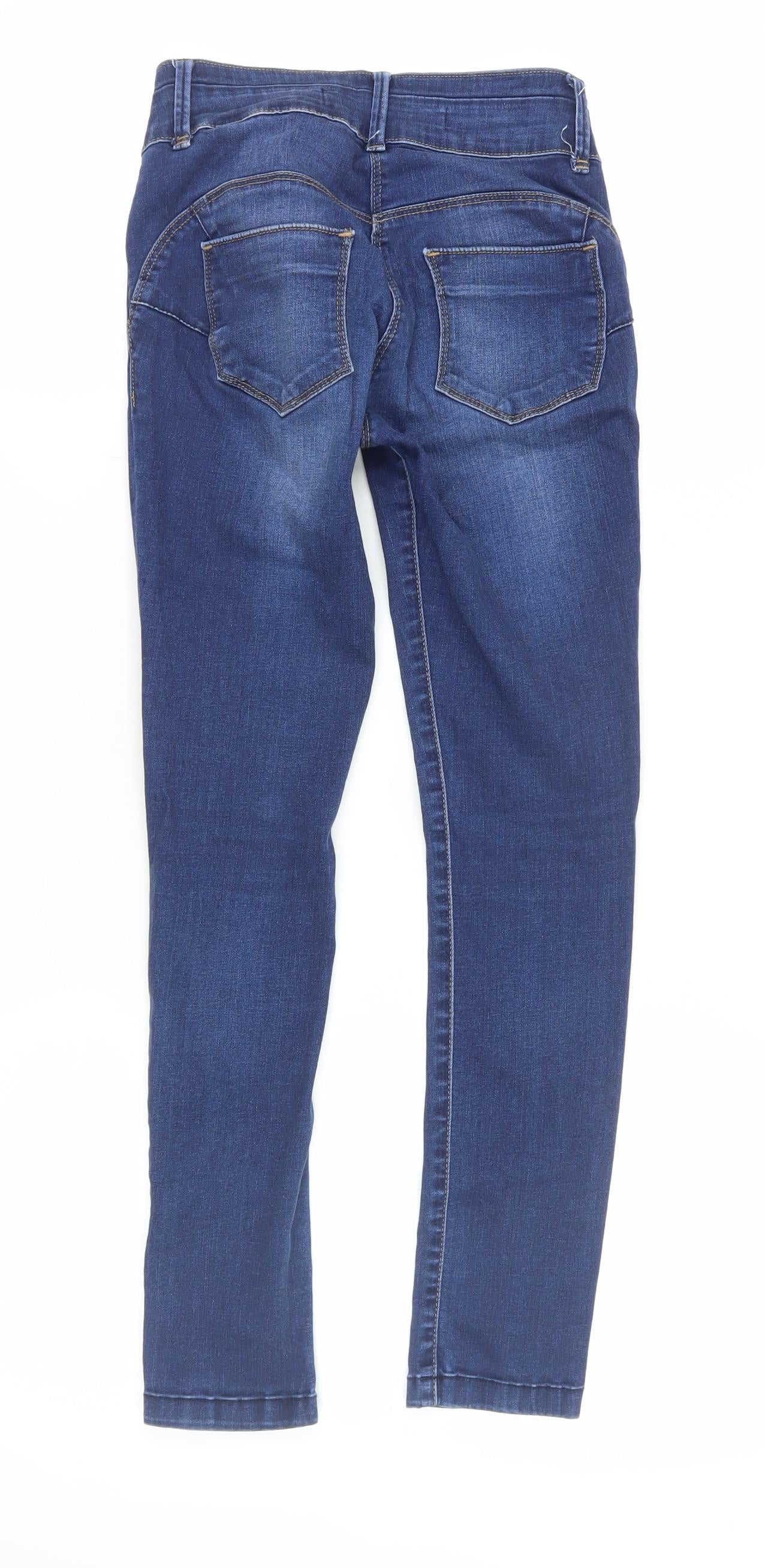 Next Women's Blue Skinny Jeans Size 6 Petite