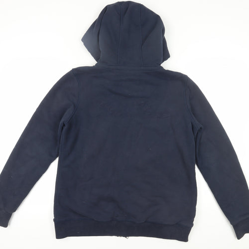 Fat Face Women's Blue Full Zip Hoodie, Size 18