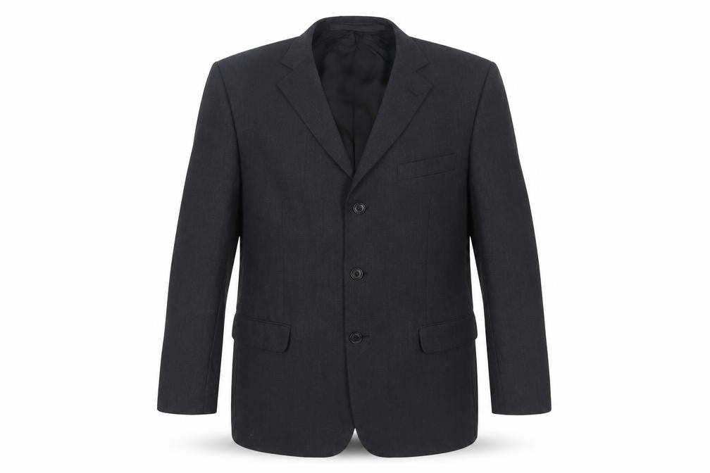 Front view of Marks & Spencer Men's Black Blazer 40 Regular Classic