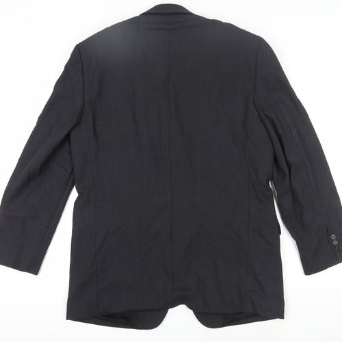 Marks and Spencer Men's Black Blazer 40 Regular Classic