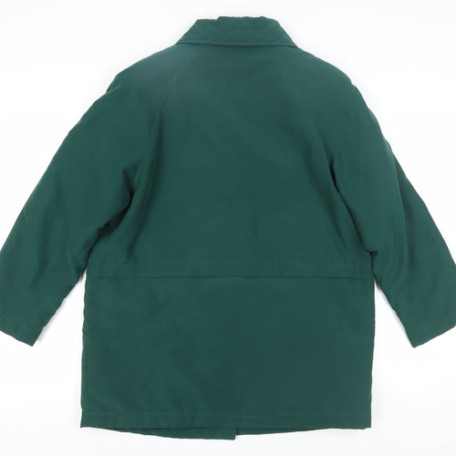 Eastex Women's Green Classic Button Coat Size 12