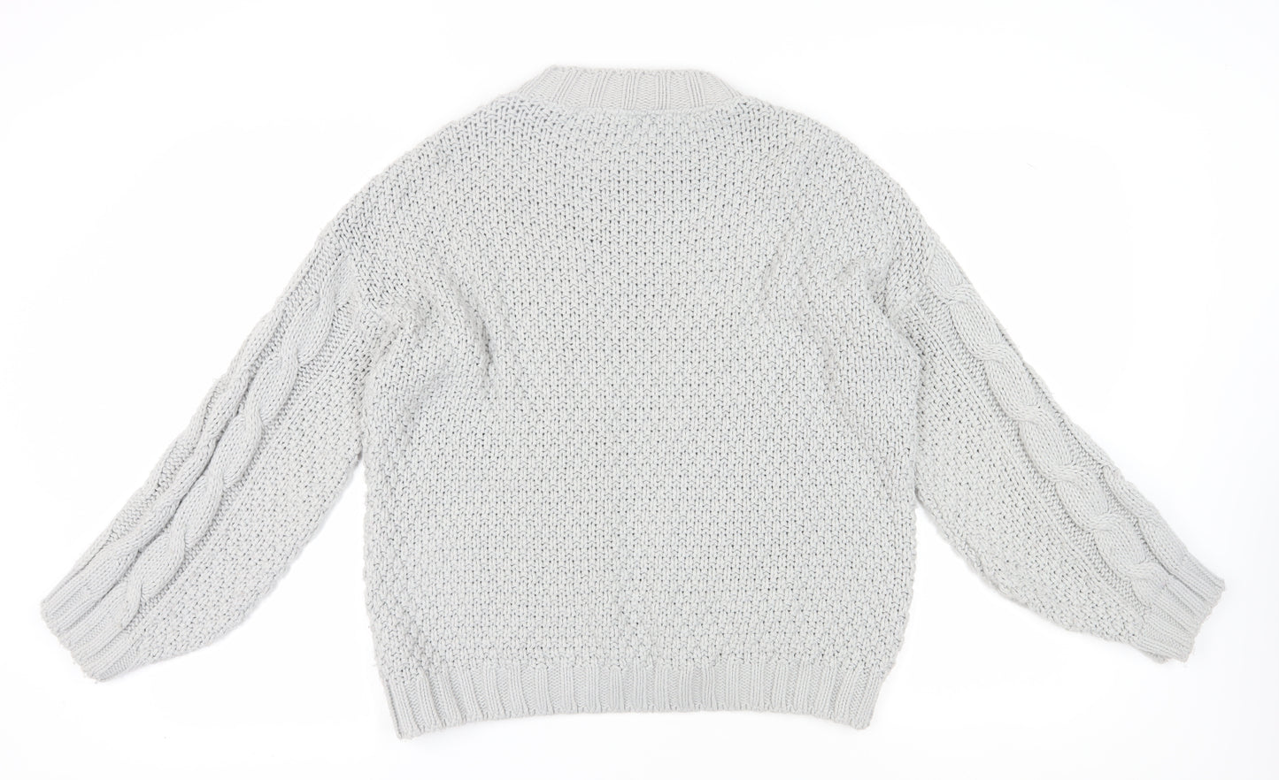 Dorothy Perkins Women's Ivory Crew Neck Jumper, Size S