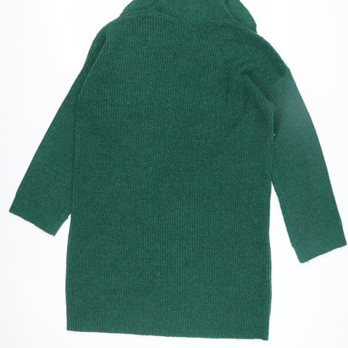 John Lewis Women’s Green Jumper Dress, M, Cosy Knit