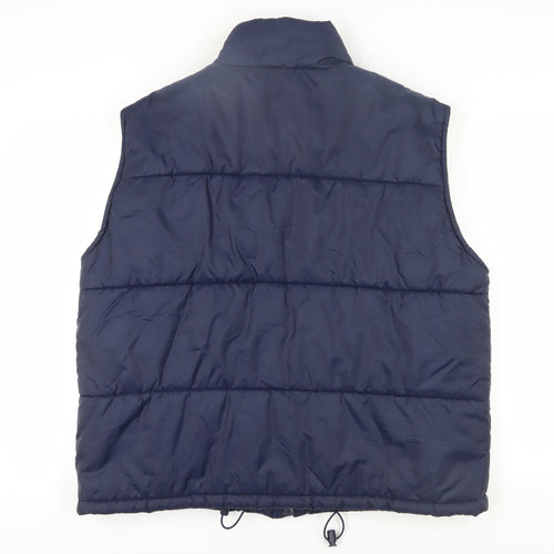Intrepid Men's Blue Puffer Waistcoat L - Casual Stylish Layer