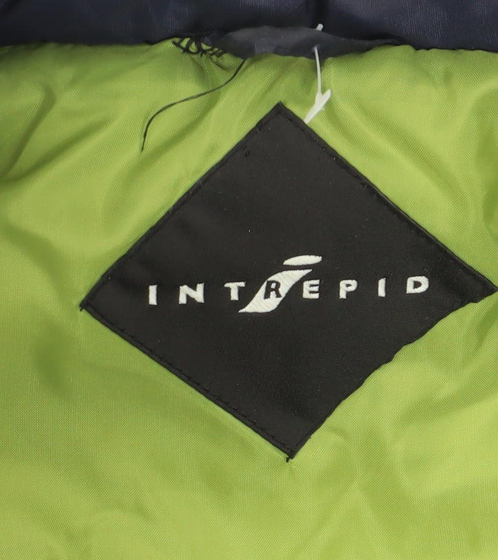 Intrepid Men's Blue Puffer Waistcoat L - Casual Stylish Layer