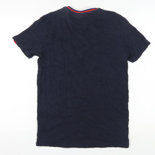 Outfitters Men's Blue Crew Neck T-Shirt M