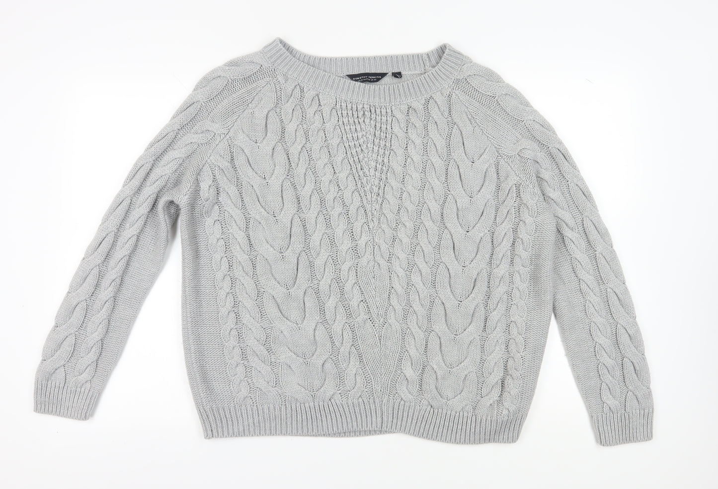 Dorothy Perkins Women's Grey Jumper Size 22