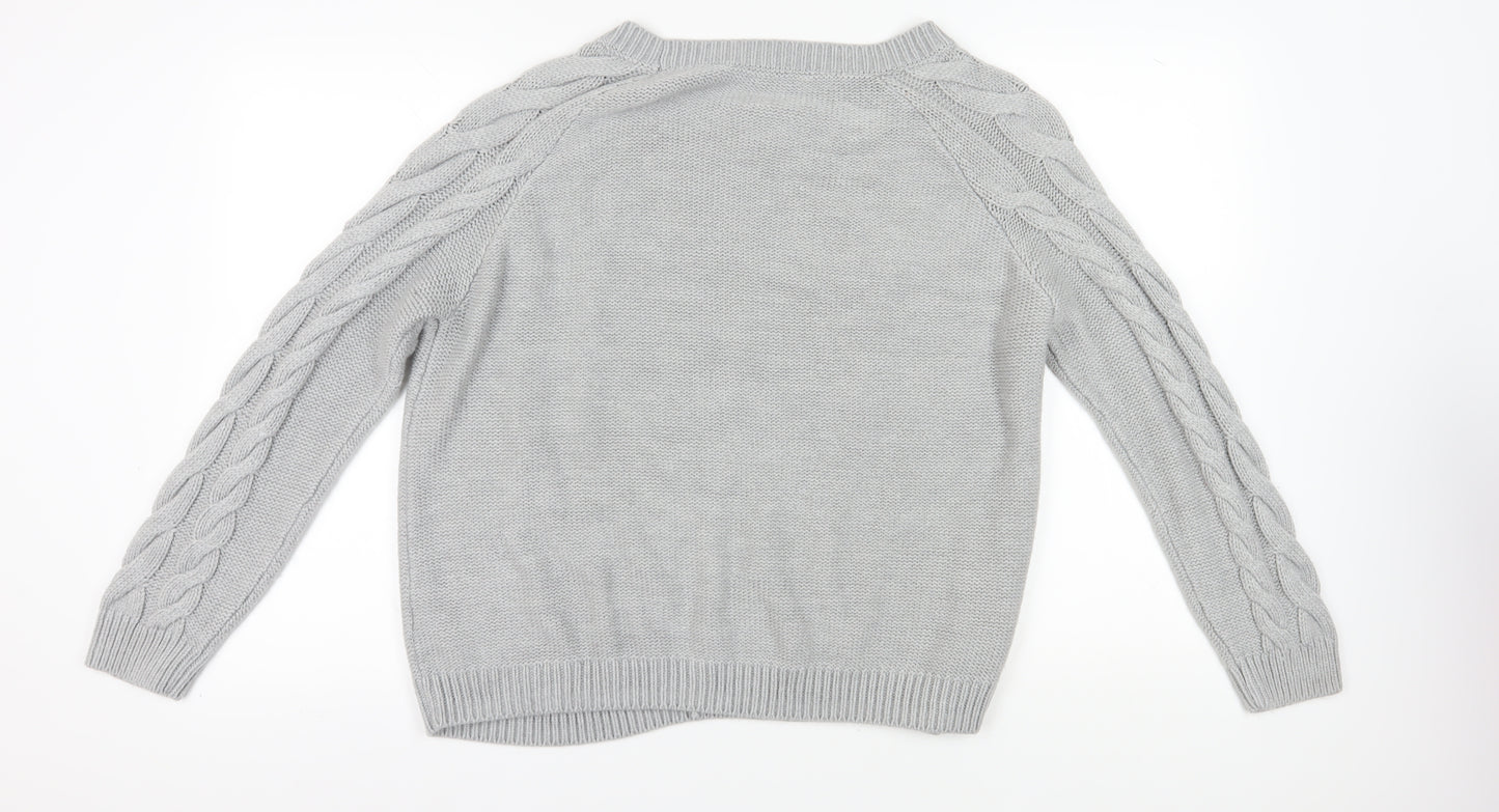 Dorothy Perkins Women's Grey Jumper Size 22