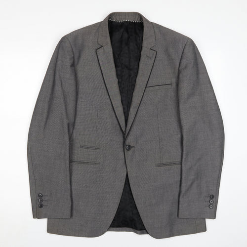 1860 Limited Collection Men's Grey Blazer Size 38R